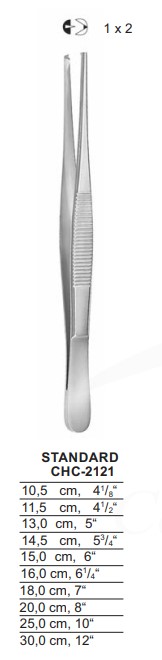 CHC-2121 | Dressing & Tissue Forceps |