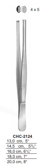 CHC-2124 | Dressing & Tissue Forceps |