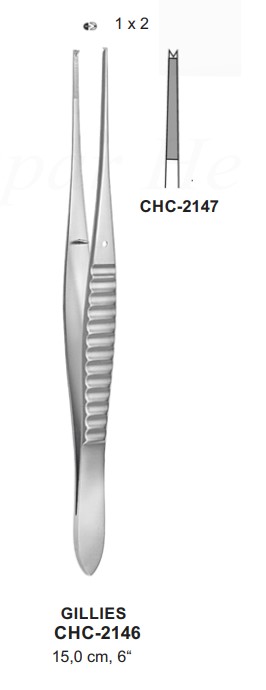 CHC-2146 | Dressing & Tissue Forceps |