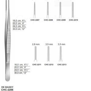 CHC-2209 | Dressing & Tissue Forceps |